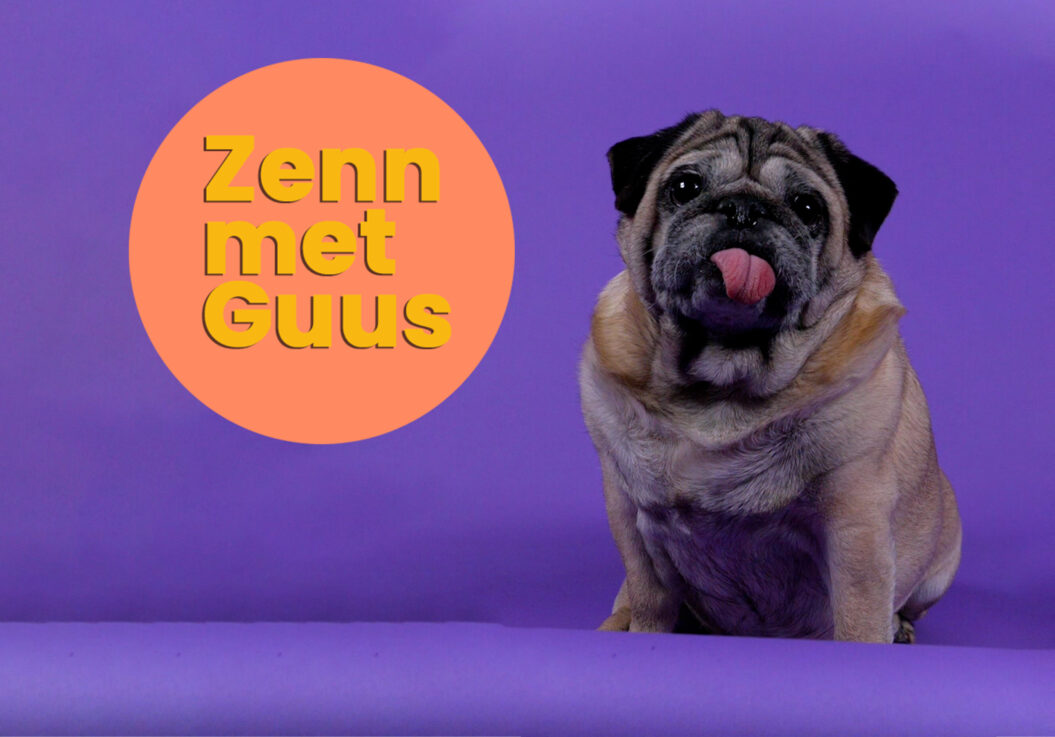 Zenn met guus blok