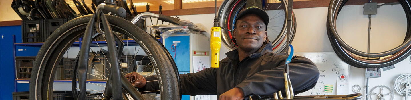 Banner Werken Fietsdepot