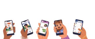 Social media gamen blok
