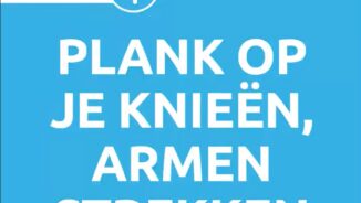 Plank Op Knieen Armen Strekken N4